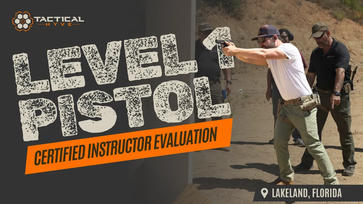 LEVEL 1 Pistol: Certified Instructor Evaluation (Lakeland, FL)