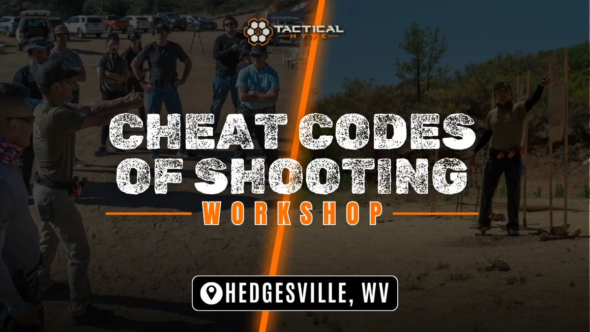 Cheat Codes of Shooting™ 3-Day Workshop (Hedgesville, WV)