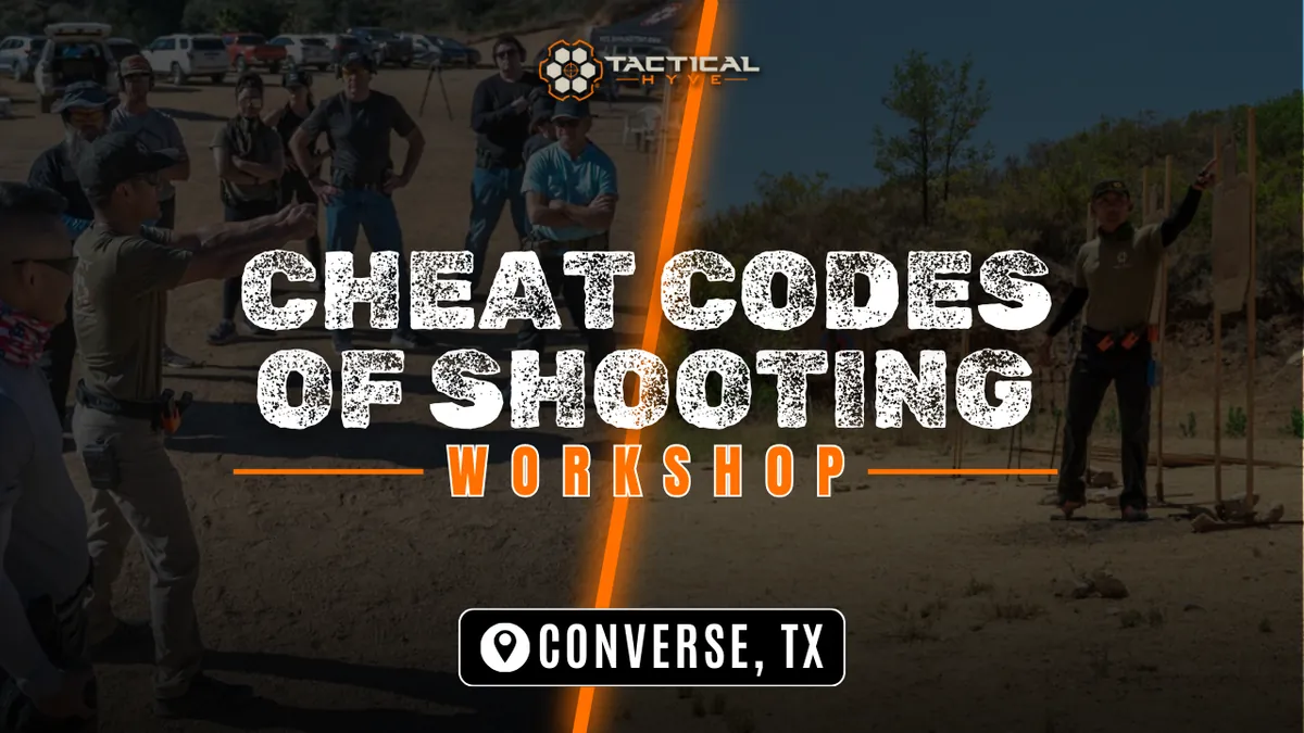 Cheat Codes of Shooting™ 3-Day Workshop (Converse, TX)