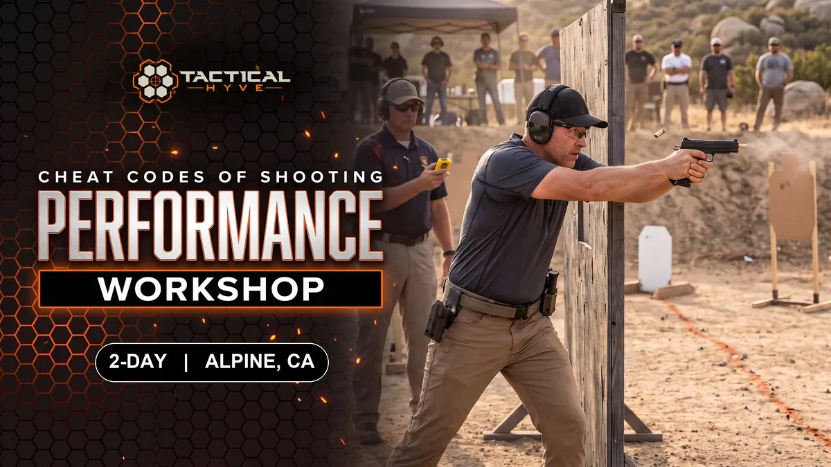 Cheat Codes of Shooting®: 2-Day Performance Workshop (Alpine, CA)