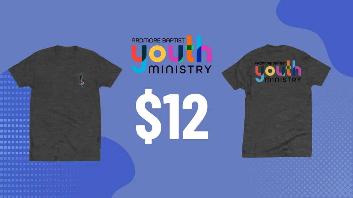 Youth Ministry T-Shirt Order