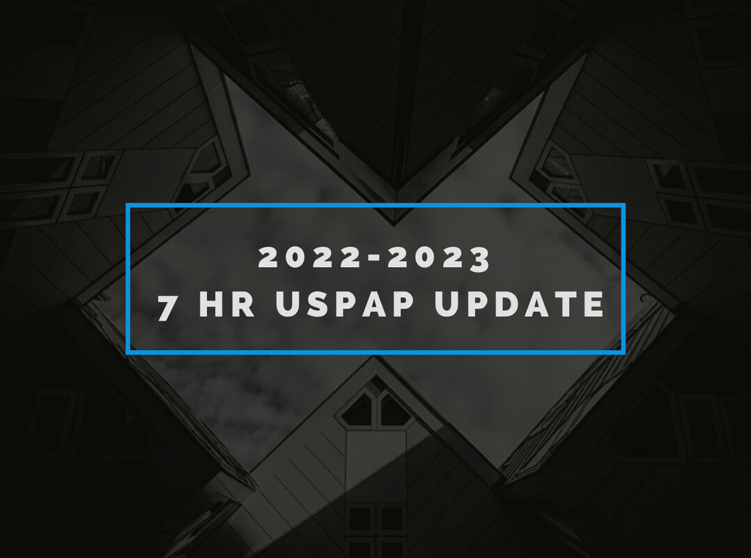 inar! 2022/2023 7 hour National USPAP Update — Manfred Real Estate School