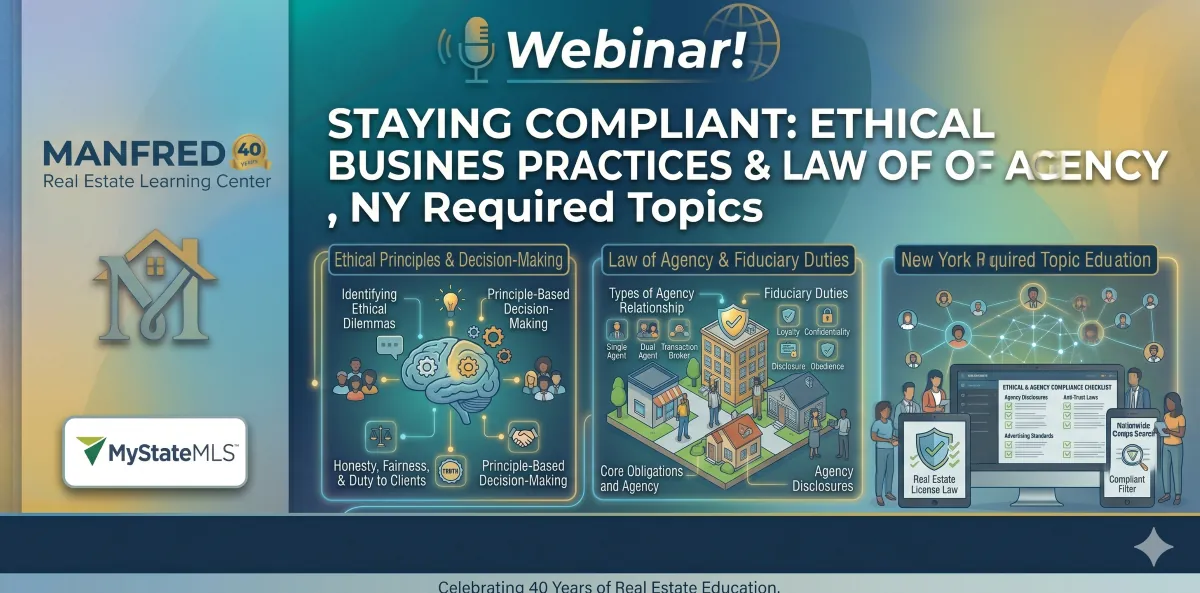 Webinar! Staying Compliant: Ethical Business Practices & Law of Agency
