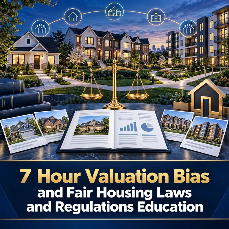 Webinar! 7 Hour Valuation Bias and Fair Housing Laws and Regulations Education