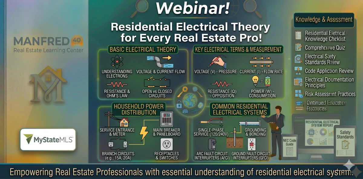 Webinar! Residential Electrical Theory for Every Real Estate Pro!