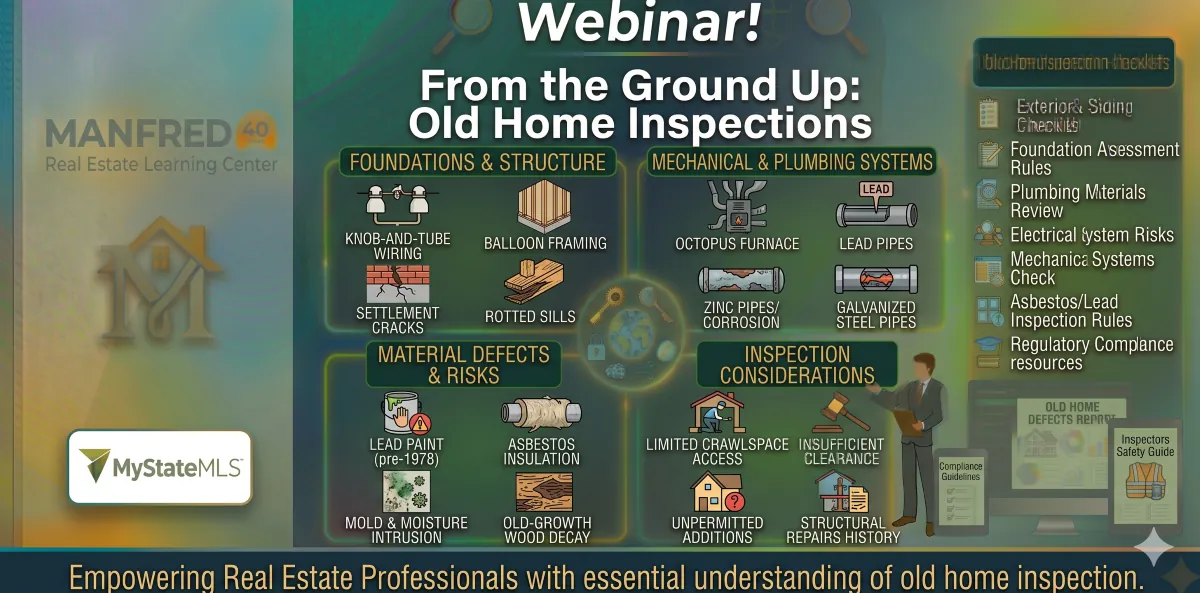 Webinar! From the Ground Up: Old Home Inspections