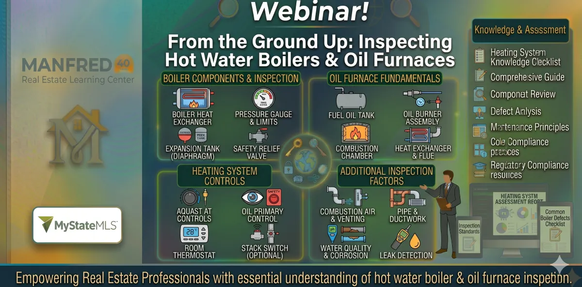 Webinar! From the Ground Up: Inspecting Hot Water Boilers & Oil Furnaces