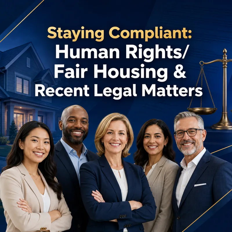 Webinar! Staying Compliant: Human Rights/Fair Housing & Recent Legal Matters