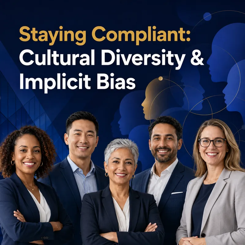 Webinar! Staying Compliant: Cultural Diversity & Implicit Bias