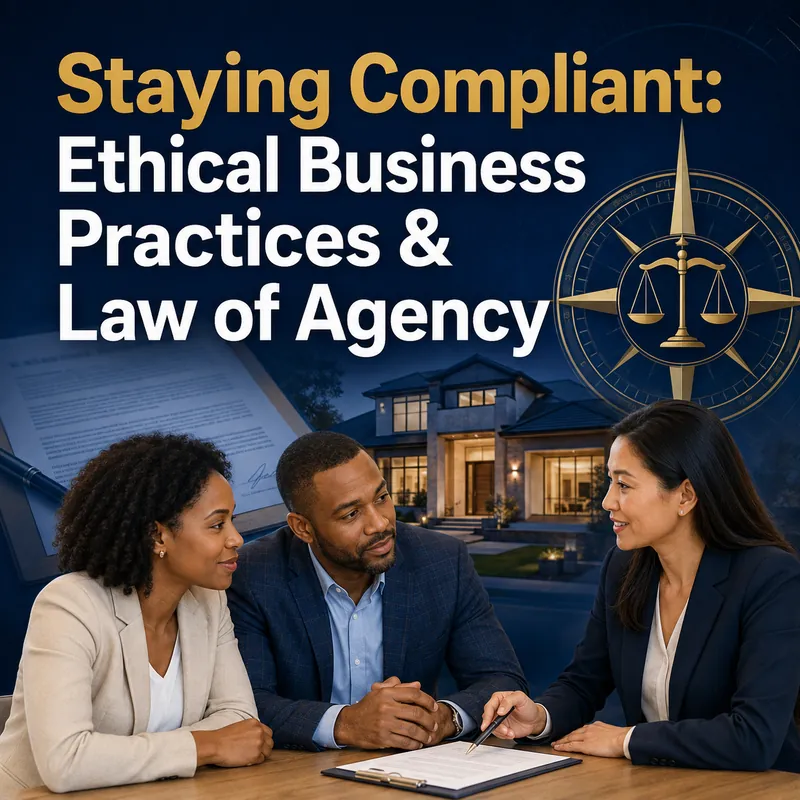 Webinar! Staying Compliant: Ethical Business Practices & Law of Agency