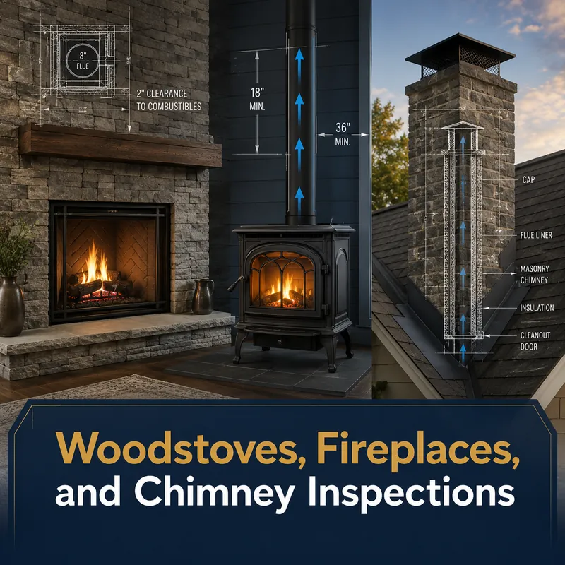 Webinar! Woodstoves, Fireplaces, Chimney and FHA Inspections