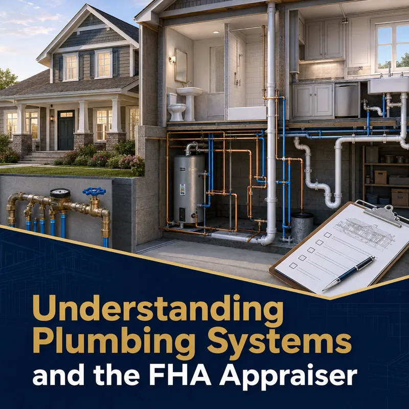 Webinar! From the Ground Up: Understanding Plumbing Systems and the FHA Appraiser