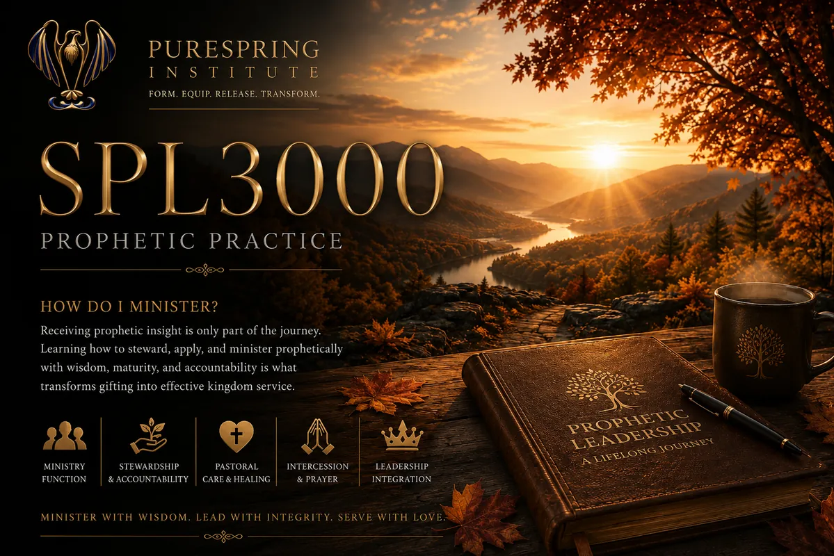 SPL3000 Prophetic Practice Course (ON-DEMAND)
