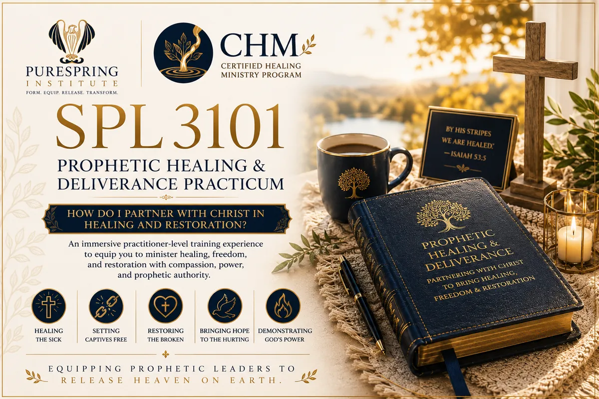 SPL3101: Prophetic Healing and Deliverance Practicum