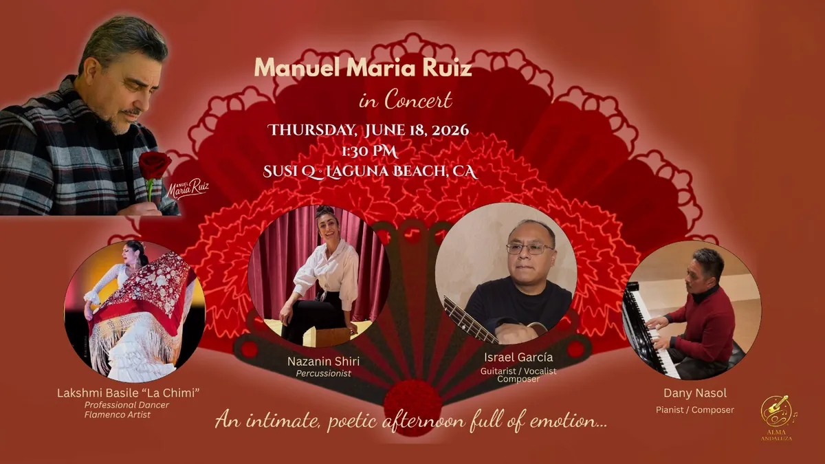 An Afternoon of Music and Artistic Expression with  Manuel Ruiz and Alma Andaluza