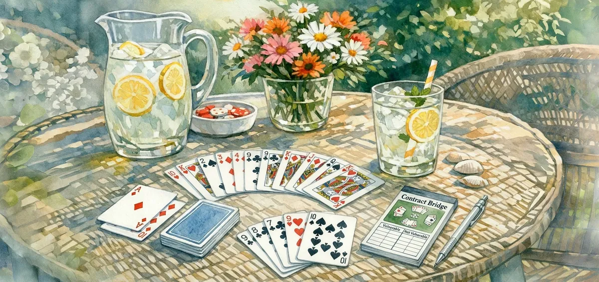 Fri. Bridge "Cards, Friends & Summer Ahead"