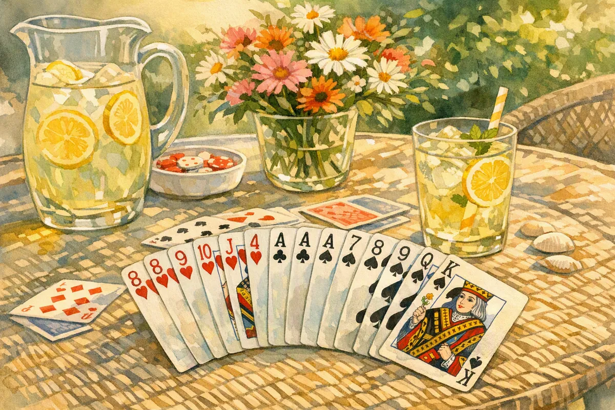 Fri. Bridge "Cards, Friends & Summer Ahead"