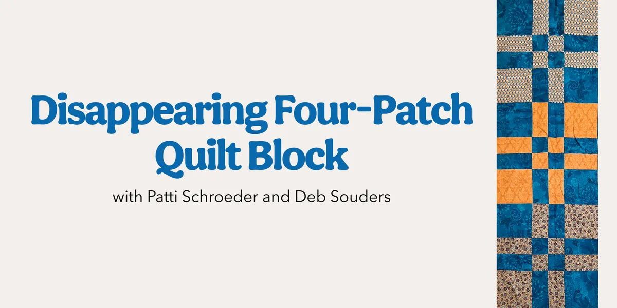 Disappearing Four-Patch Quilt Block