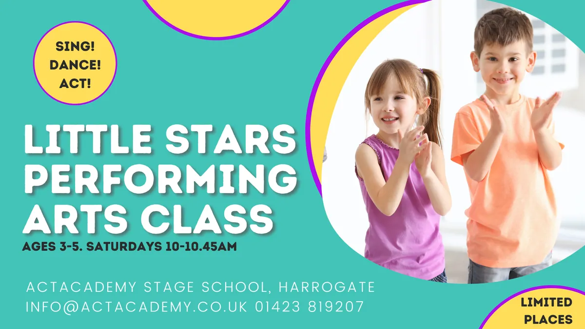 LITTLE STARS PERFORMING ARTS CLASS (Ages 3-5) January 2026