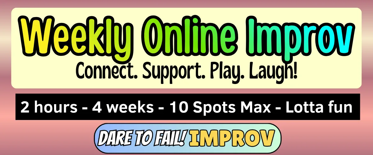 Weekly Online Improv Practice (3 remaining weeks)