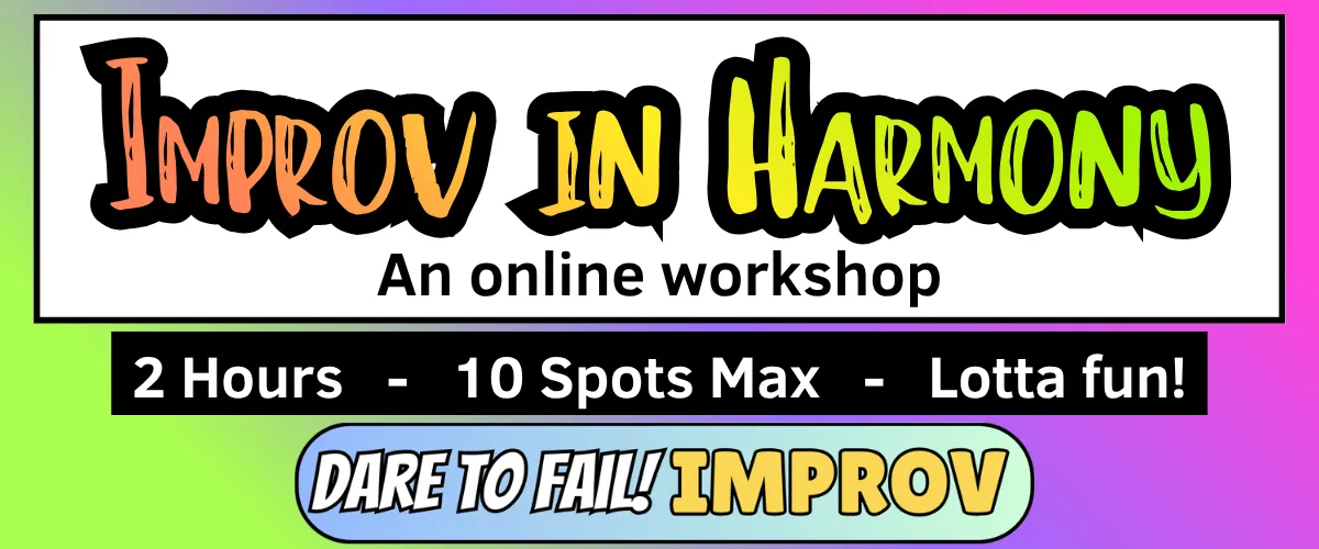 Improv in Harmony w/Alex Russell (online improv workshop)