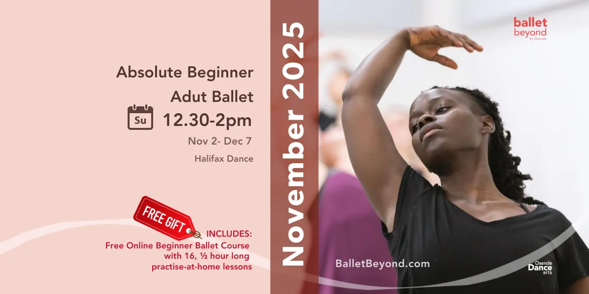 🩰 Absolute Beginner Ballet (Sundays)