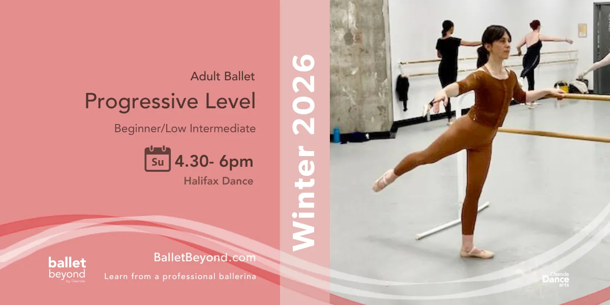 🩰 Ballet Progressive Level (Sundays)  ❄️ Winter 2026