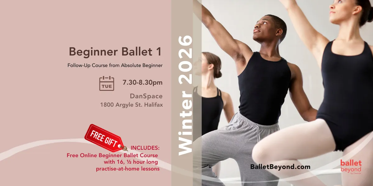 🩰 Beginner Ballet 1  (Tuesdays) ❄️ Winter 2026