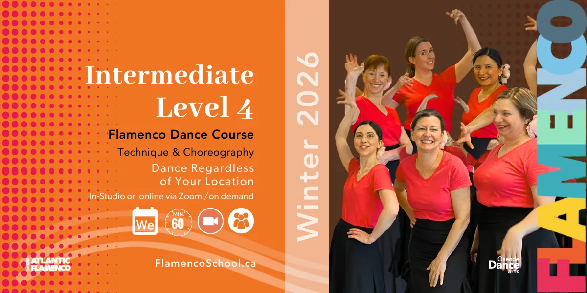 Level 4 - Intermediate Flamenco ❄️ Winter 2026 (Wednesdays)