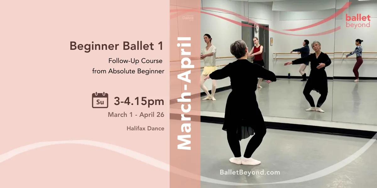 🩰 Beginner Ballet 1 (Follow-up to Absolute Beginner)