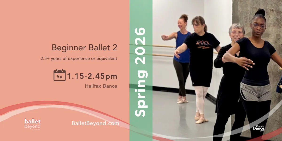 🩰 Beginner Ballet 2 🌷 Spring 2026