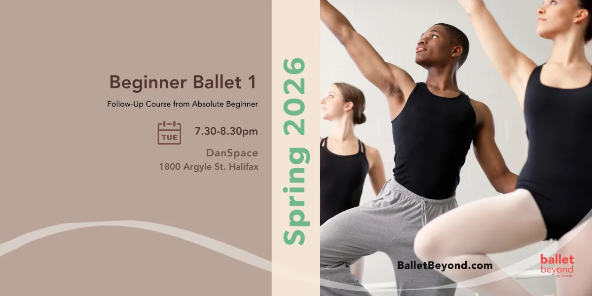 🩰 Beginner Ballet 1 🌷  (Tuesdays)