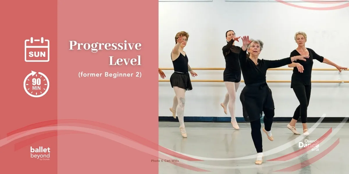 🍁 Progressive Level Ballet (former Beg.2)