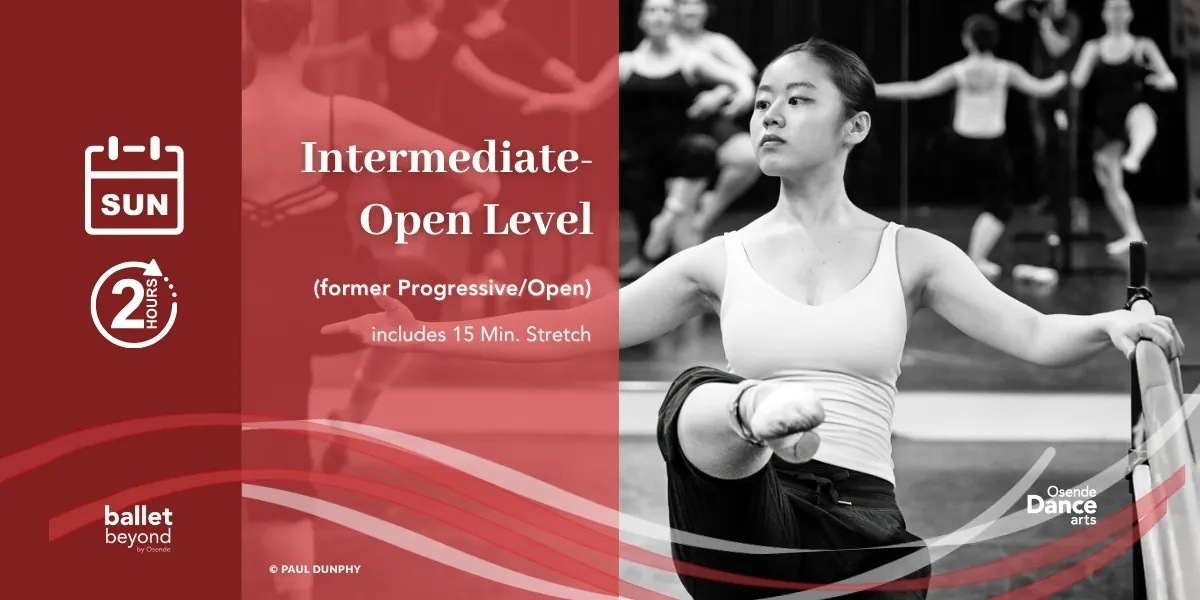 🍁 Intermediate/Open Ballet on Sundays