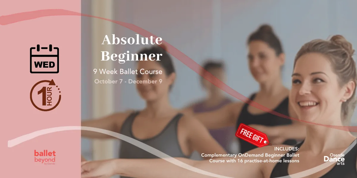 🍁 Absolute Beginner Ballet  (Wednesdays)