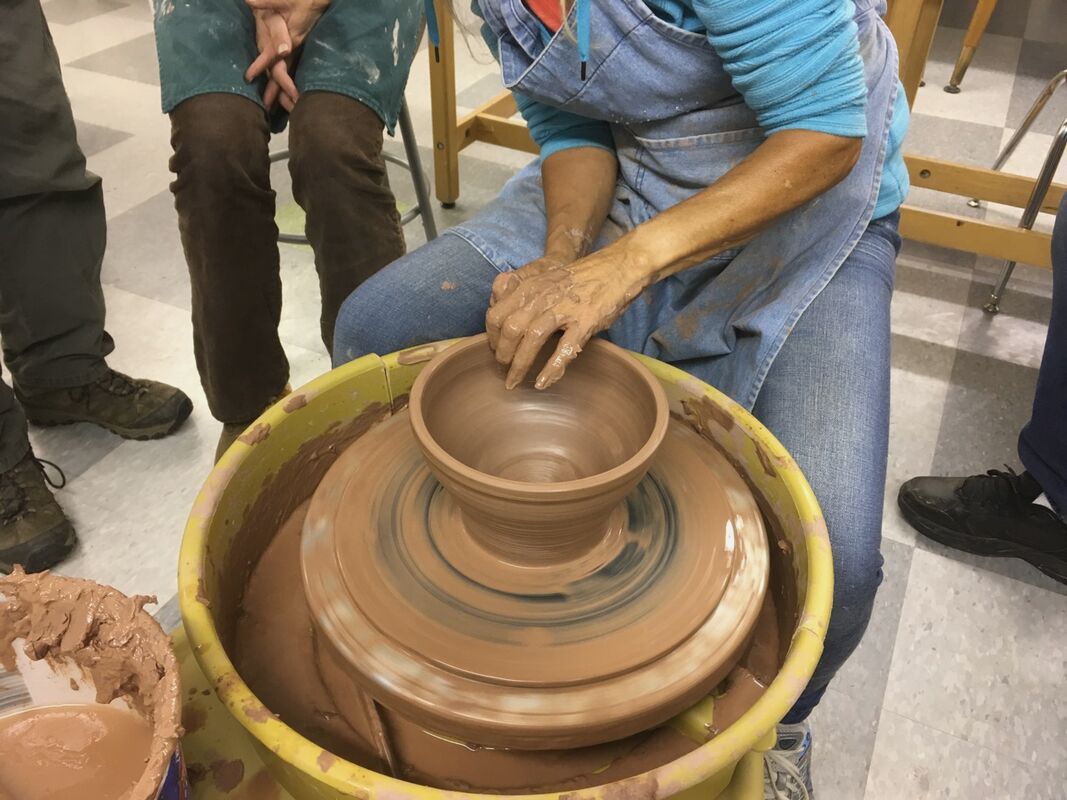Main Exhibit Gallery & Art Center — Beginners Morning Pottery Wheel Class