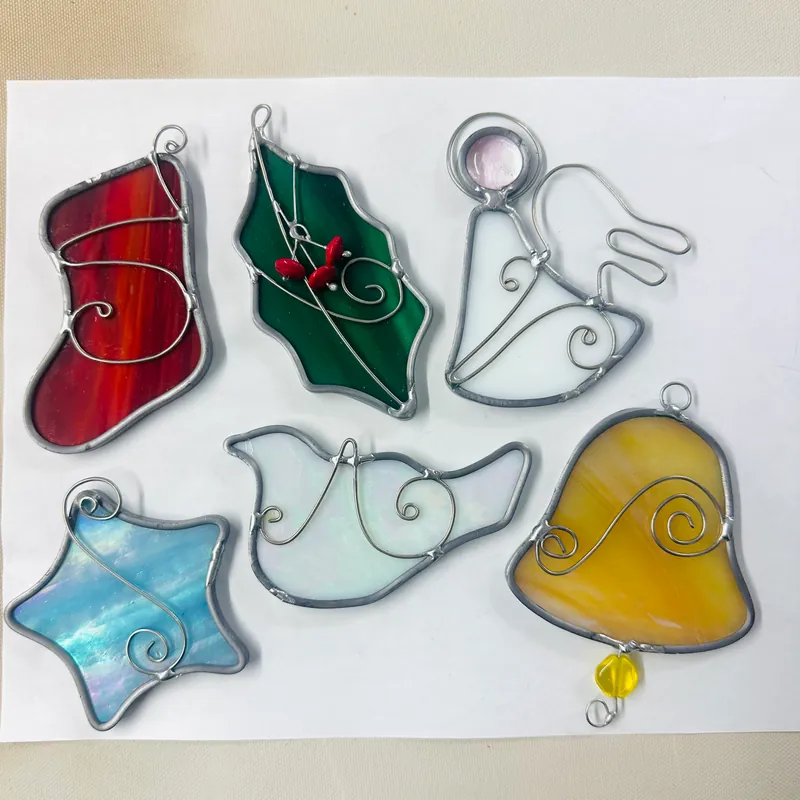 Stained Glass Ornaments