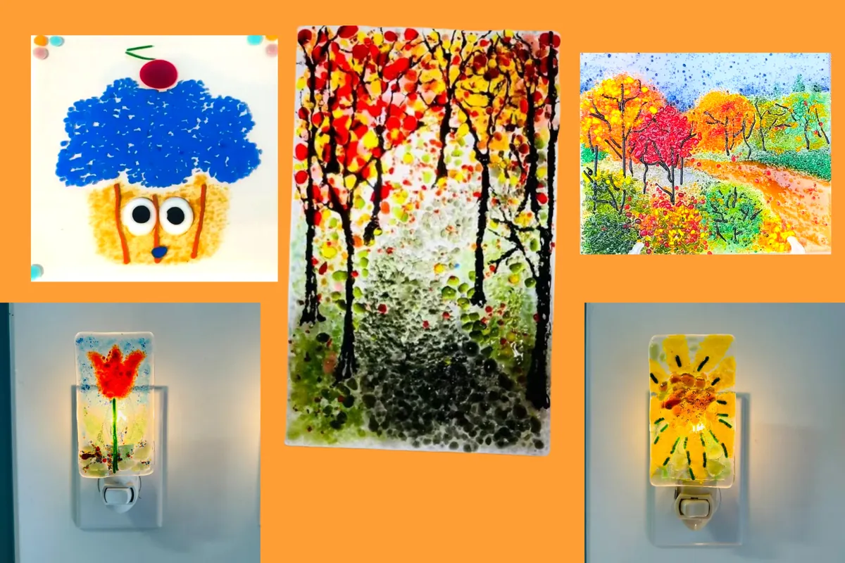 Painting WITH Glass