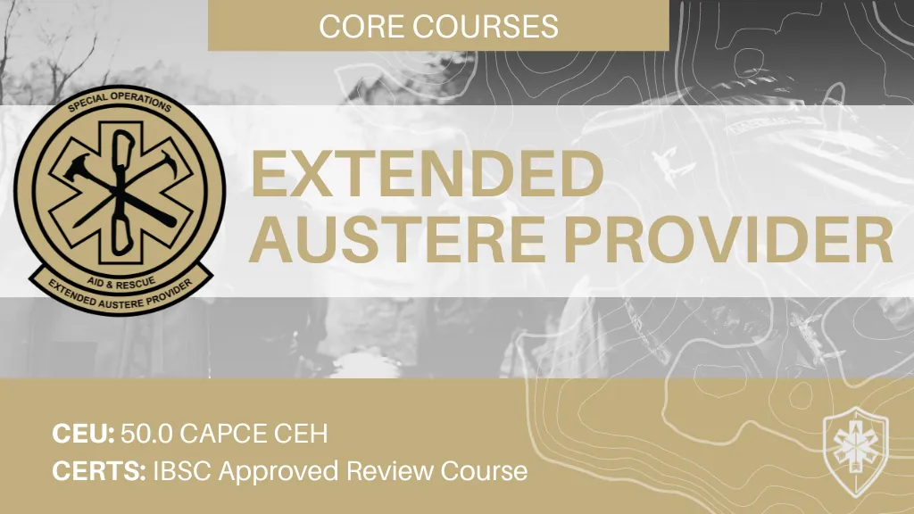 Extended Austere Provider (EAP) - Santa Rosa, CA