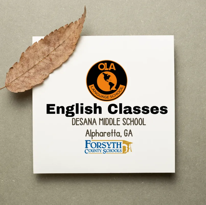 Desana English Classes (ESL) Program Sponsored by Forsyth County Schools