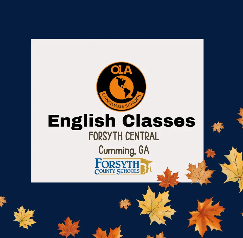Central English Classes (ESL) Program Sponsored by Forsyth County Schools