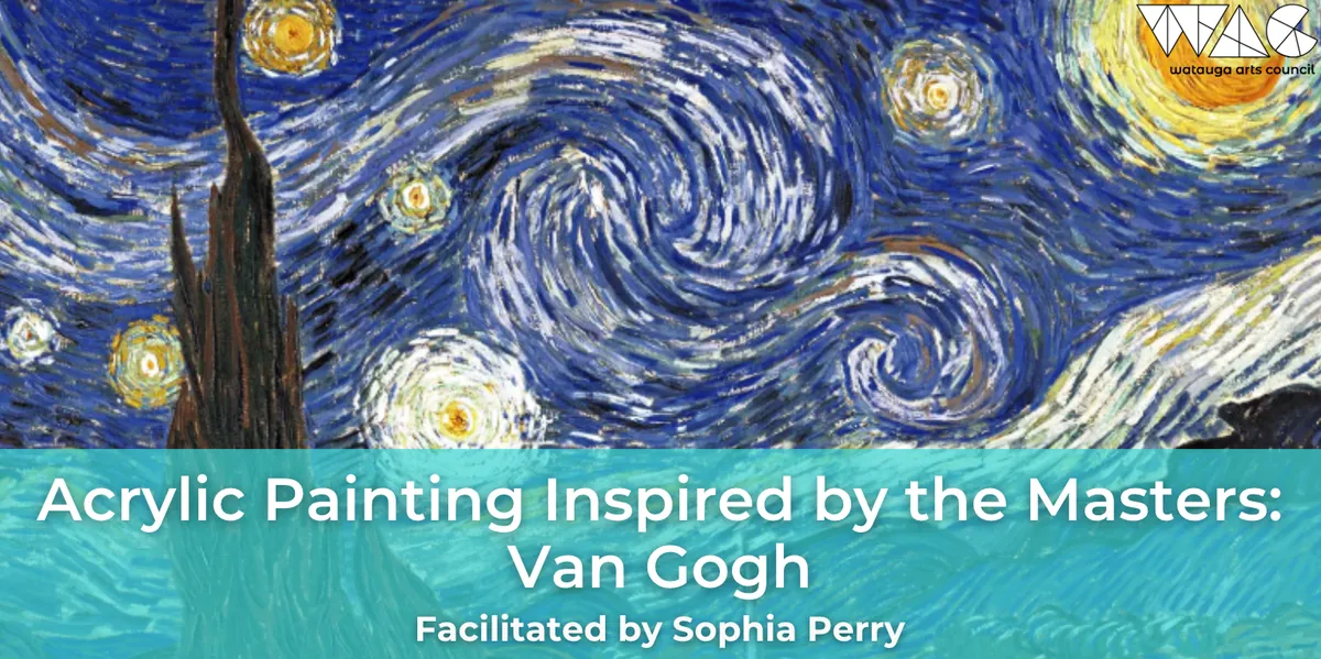 Acrylic Painting Inspired by the Masters - Van Gogh