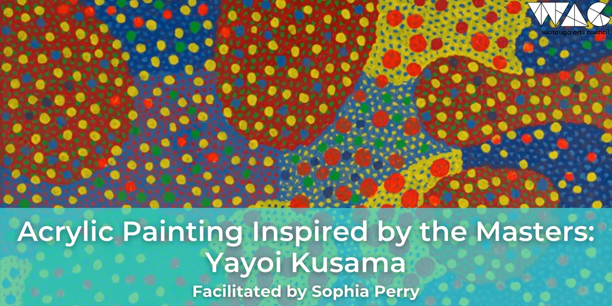 Acrylic Painting Inspired by the Masters - Yayoi Kusama