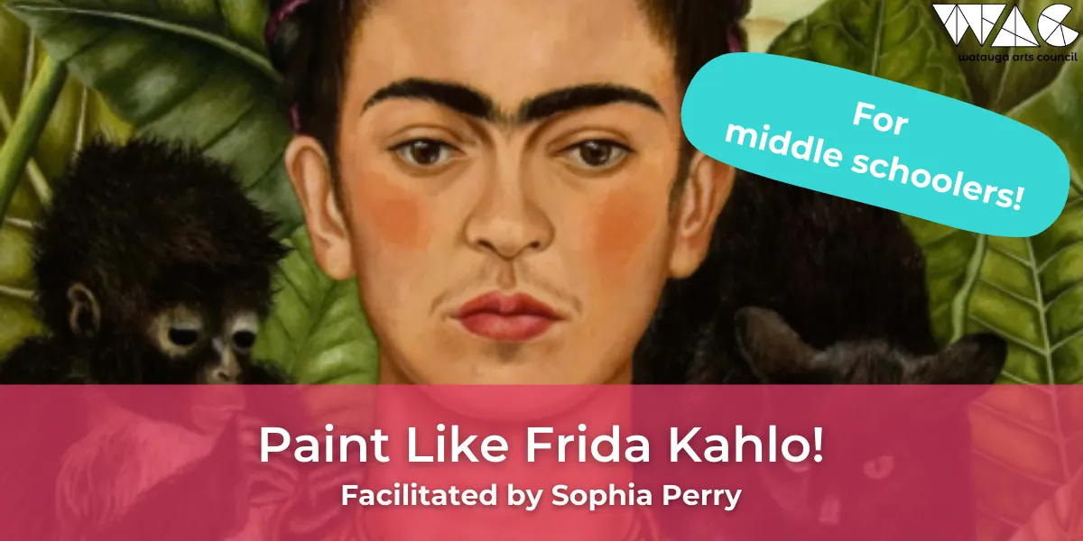 MIDDLE SCHOOL Paint Like Frida Kahlo!