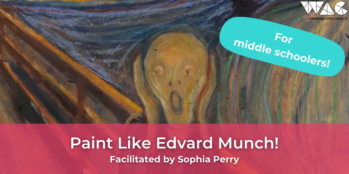 MIDDLE SCHOOL Paint Like Edvard Munch!