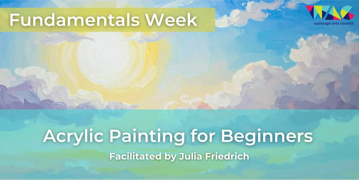 Fundamental Saturdays: Acrylic Painting for Beginners