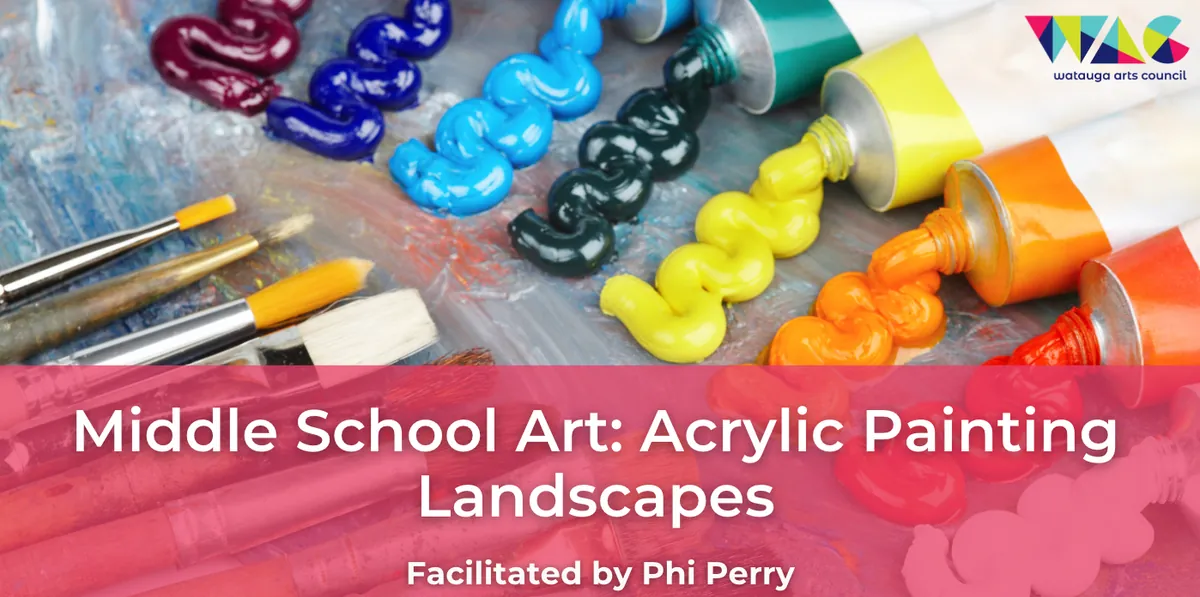 Middle School Art: Acrylic Painting Landscapes