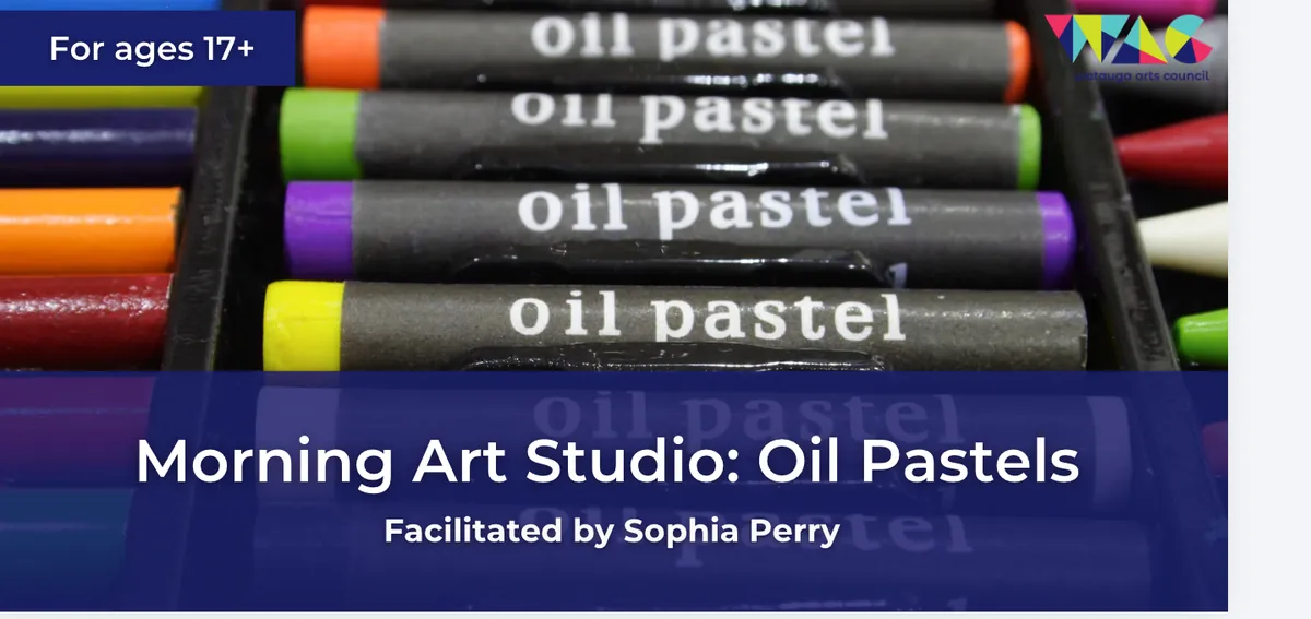 Morning Art Studio: Oil Pastels