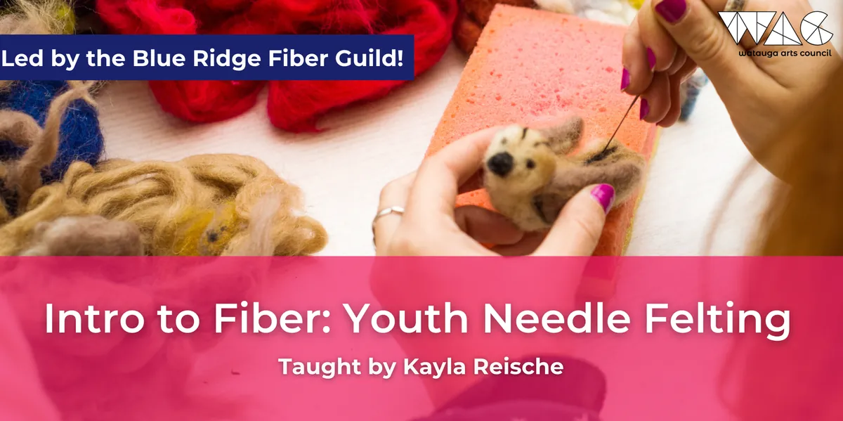 Introduction to Fiber Workshop Series: Youth Needle Felting