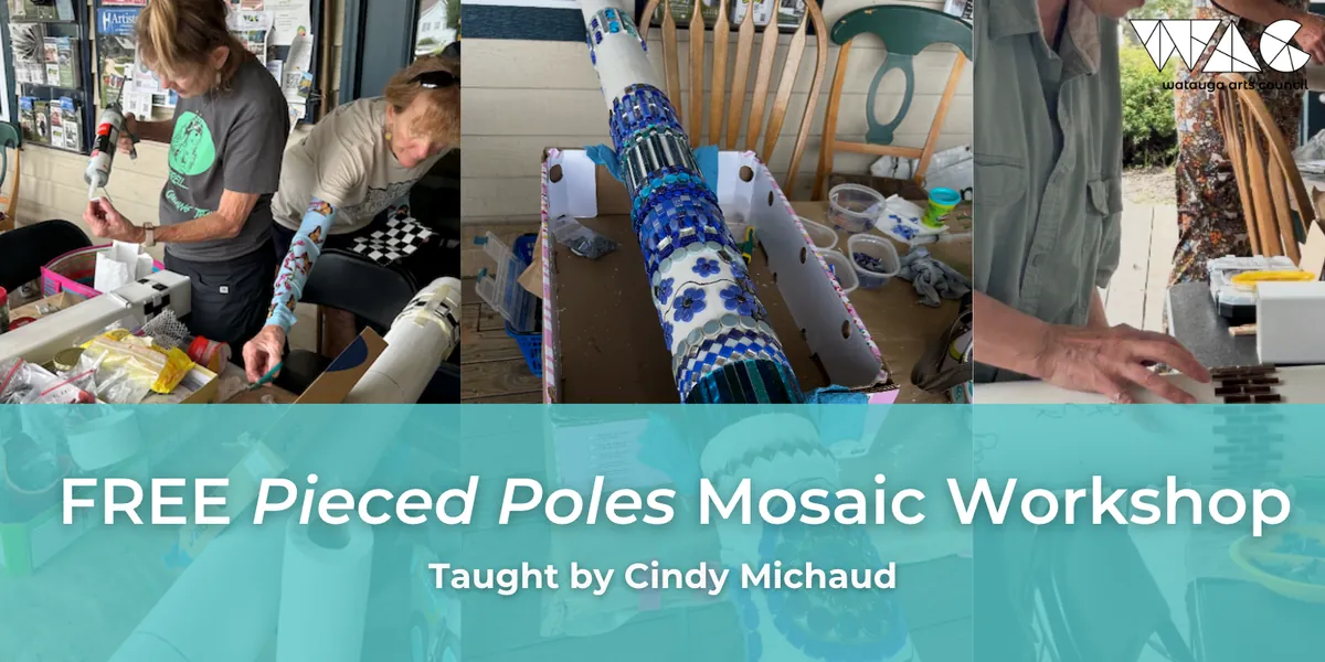 FREE Pieced Poles Mosaic Workshop (Oct 1)